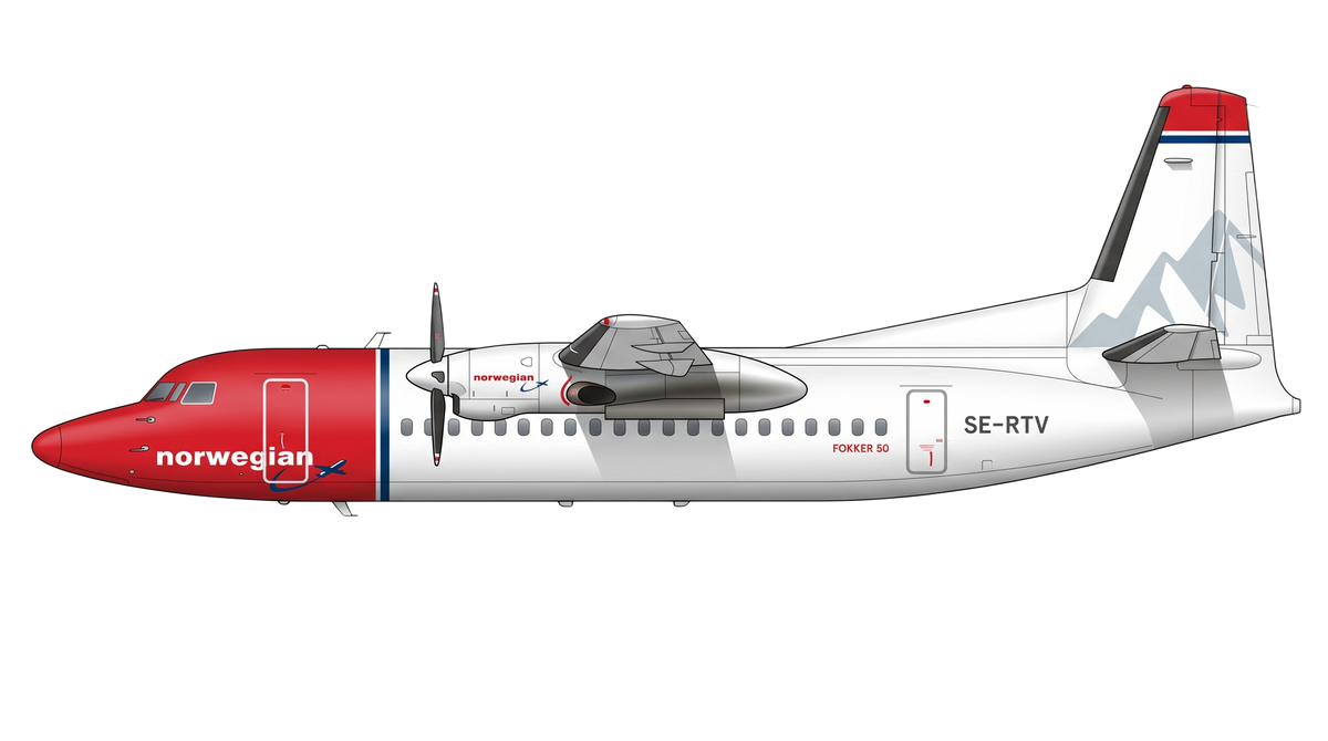 Norwegian Air Sweden livery