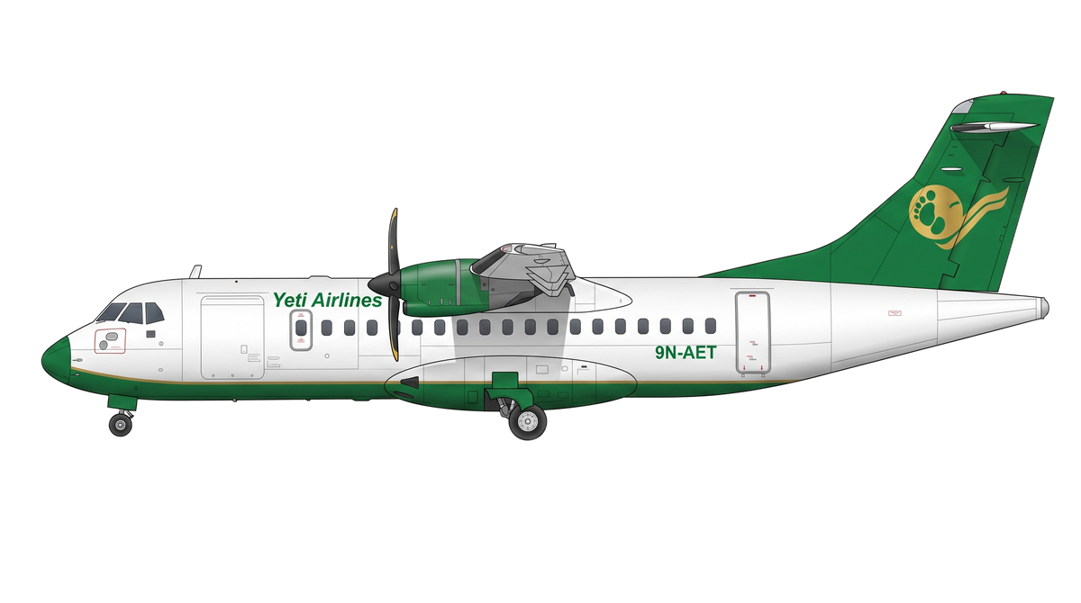 Yeti Airlines livery