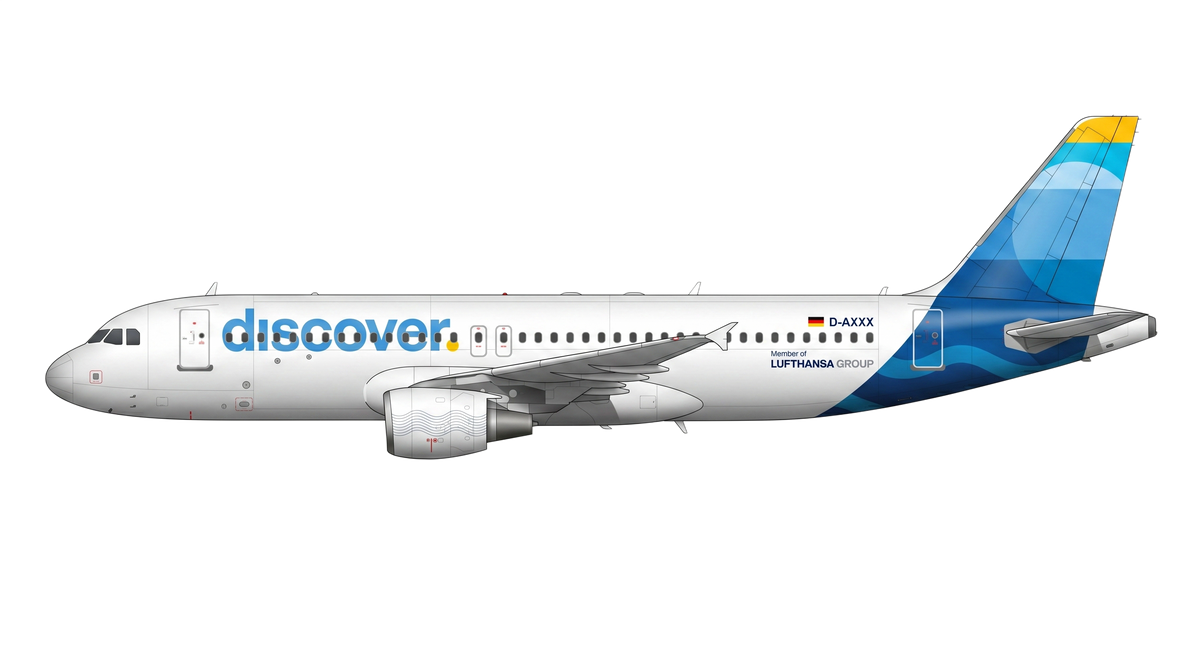 Discover Airlines livery