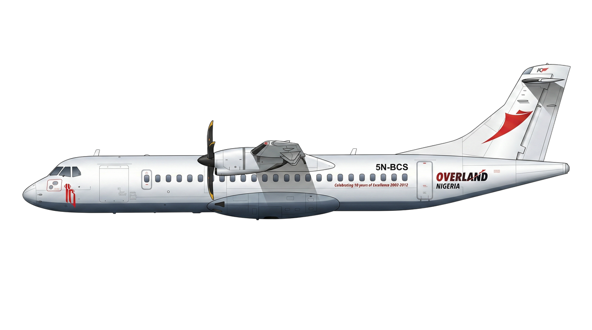 Overland Airways livery