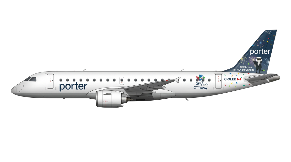 Porter Airlines livery