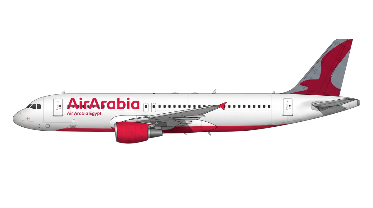 Air Arabia Egypt livery