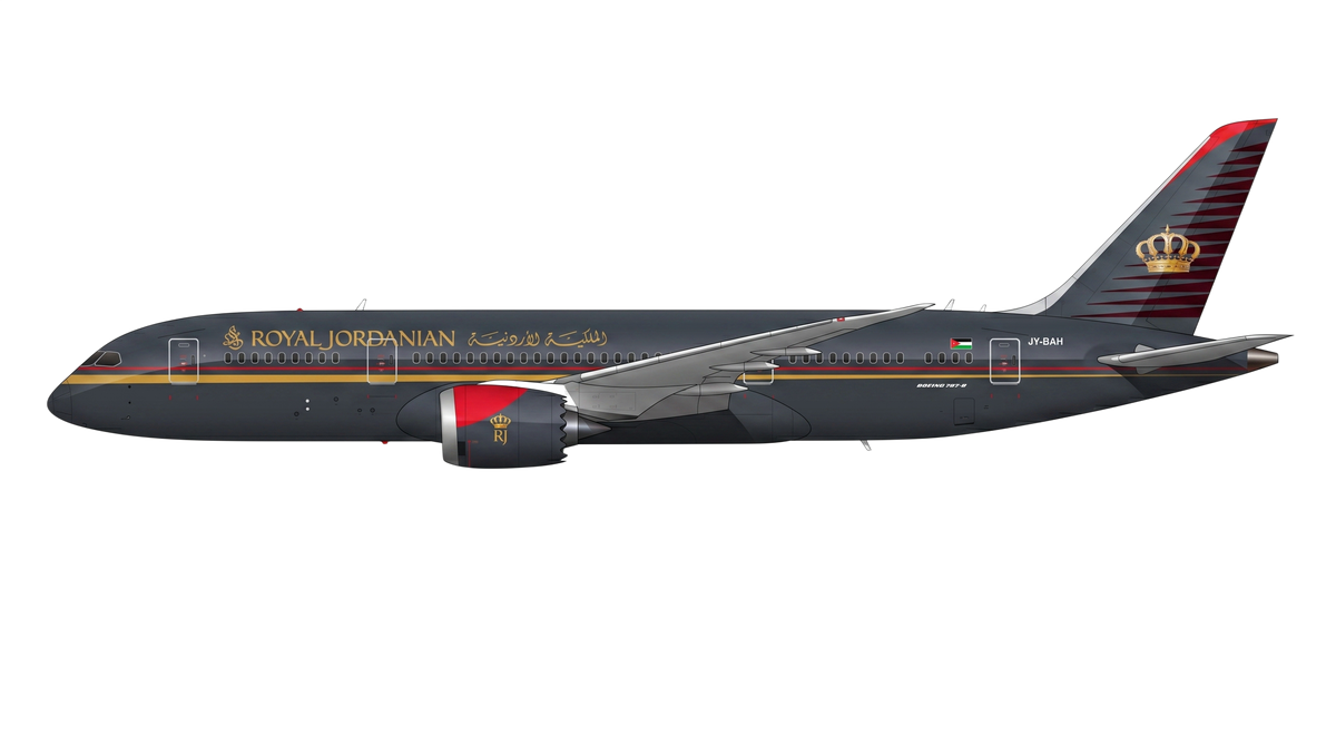 Royal Jordanian livery