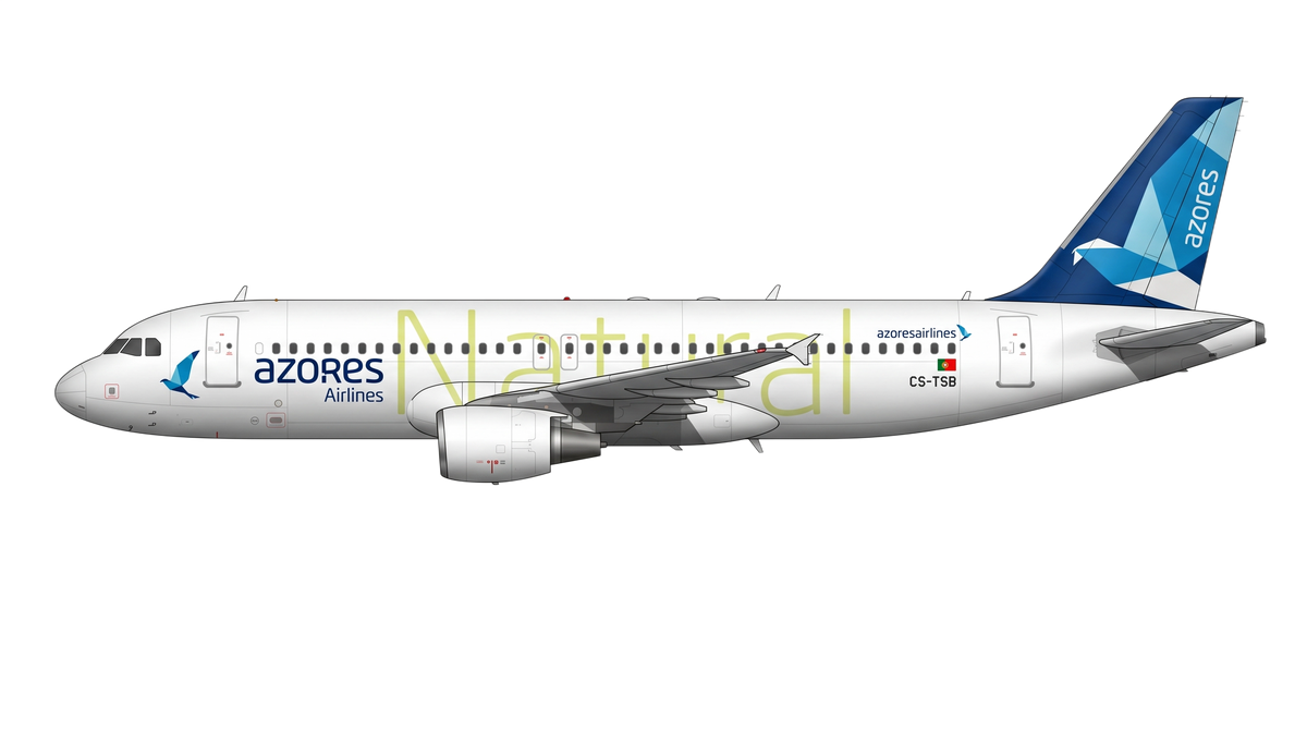 Azores Airlines livery