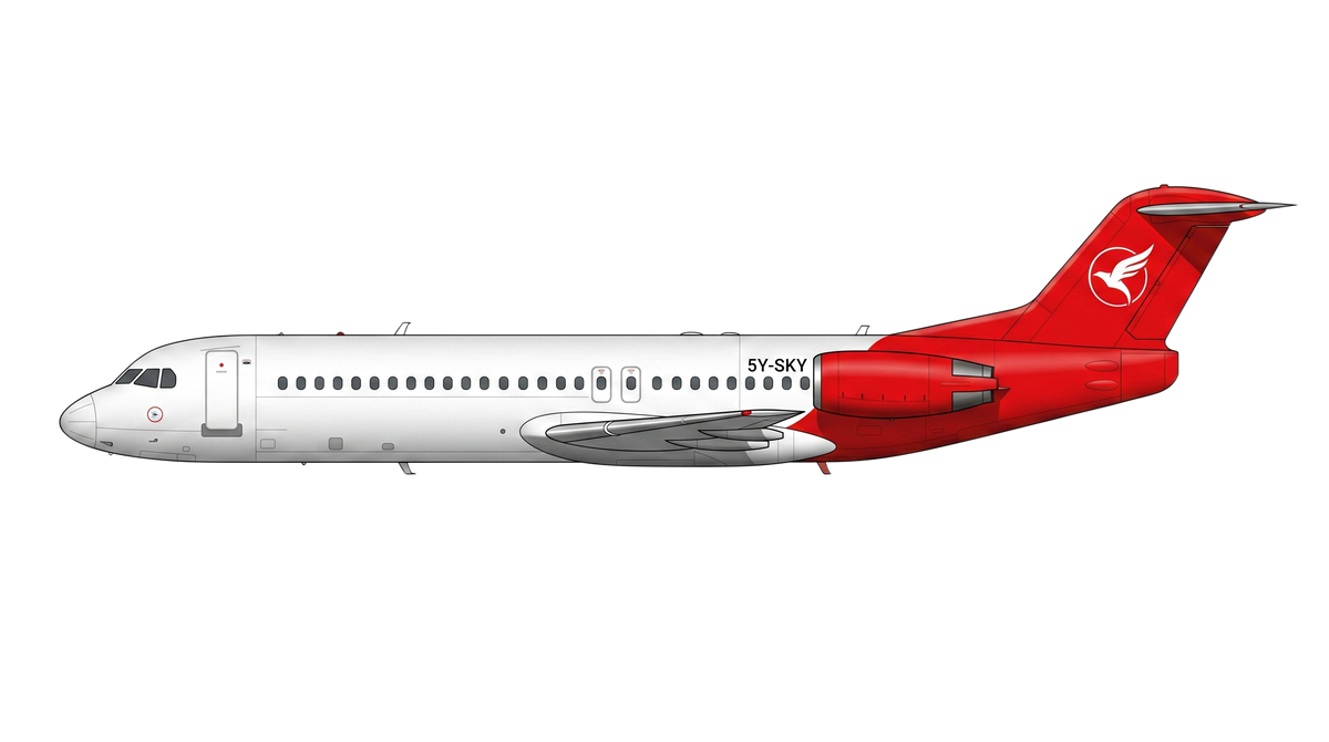 Skyward Airlines livery