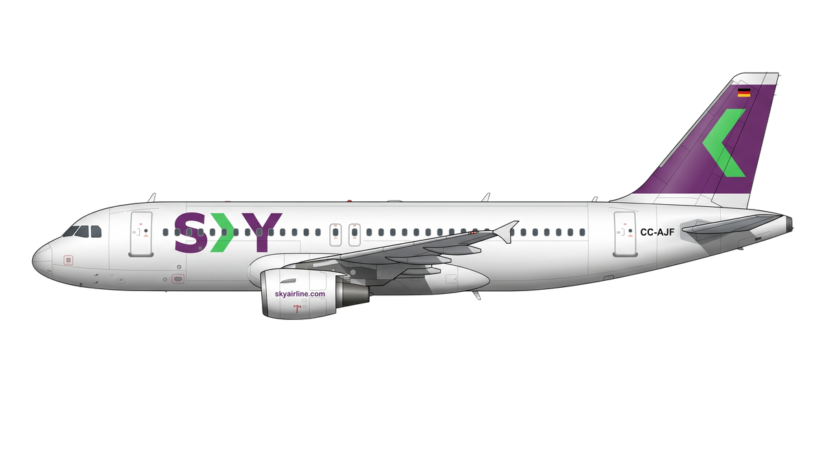 Sky Airline livery