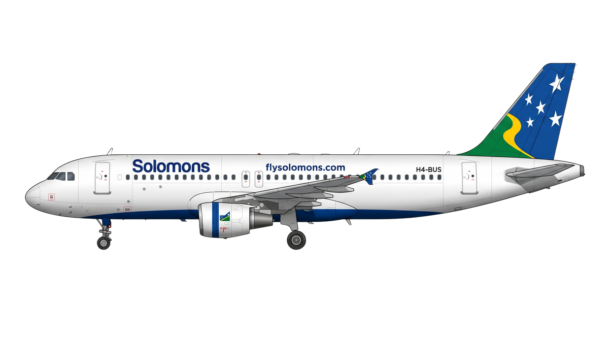 Solomon Airlines livery