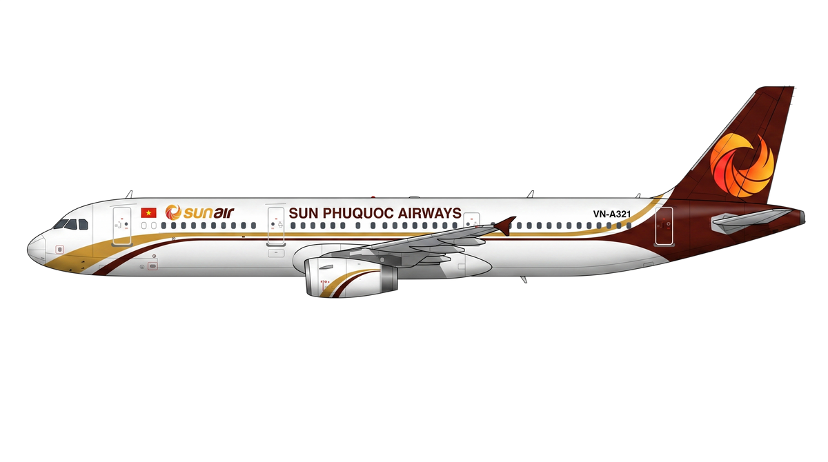 Sun PhuQuoc Airways livery