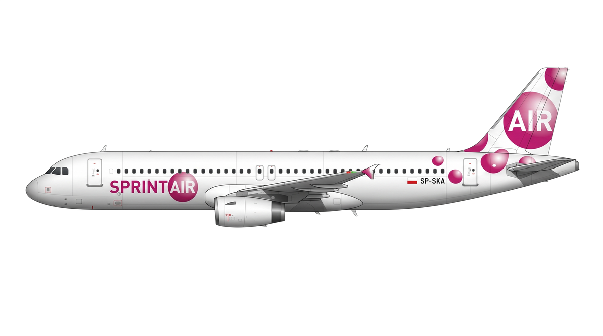 SprintAir livery