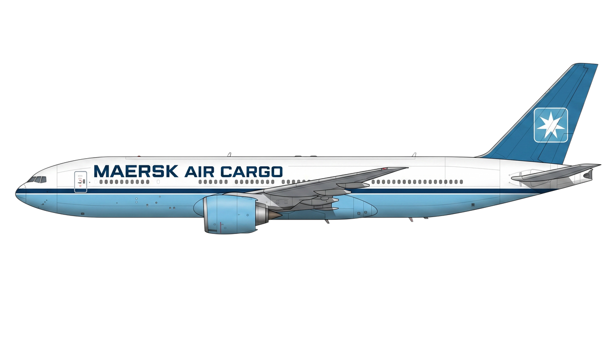 Maersk Air Cargo livery