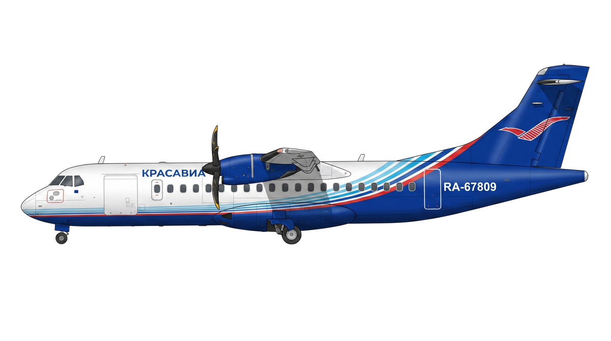 KrasAvia livery