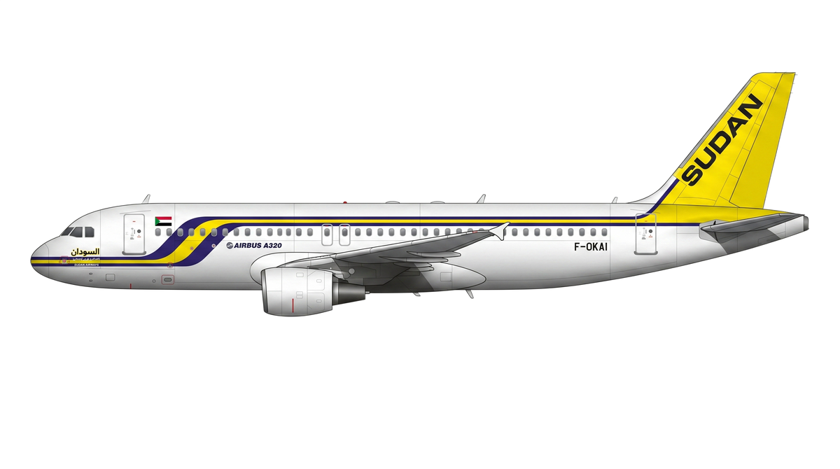 Sudan Airways livery