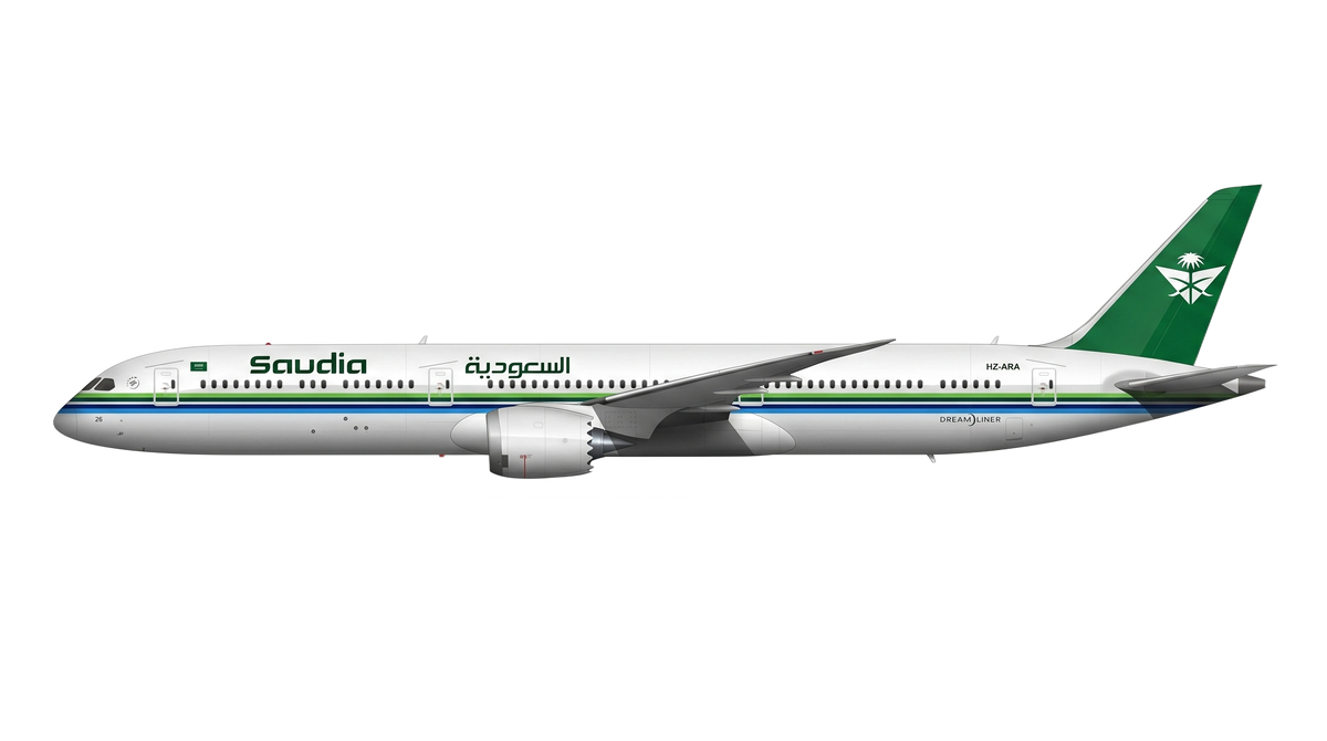 Saudia livery