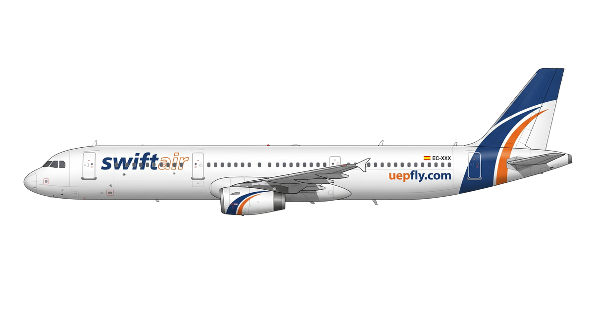 Swiftair livery