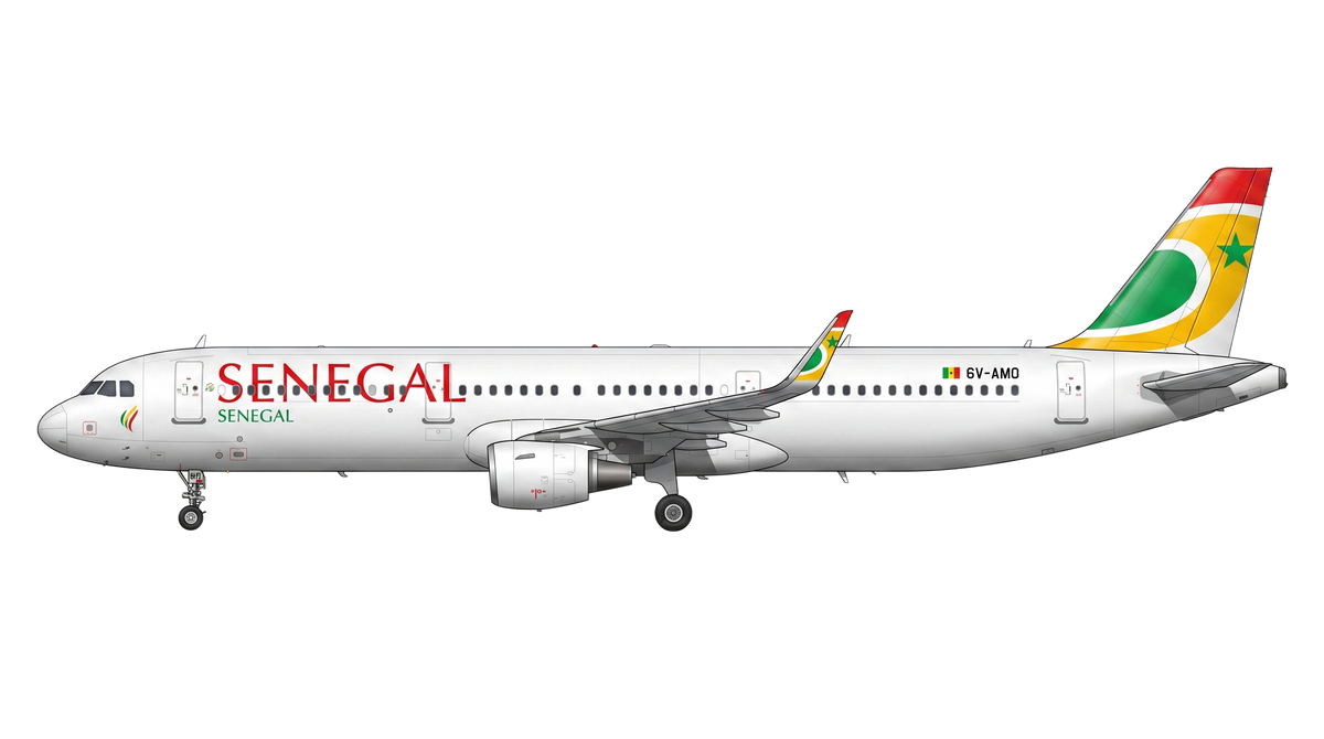 Air Senegal livery