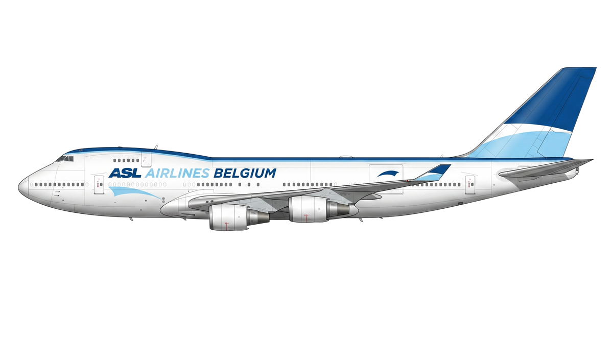 ASL Airlines Belgium livery