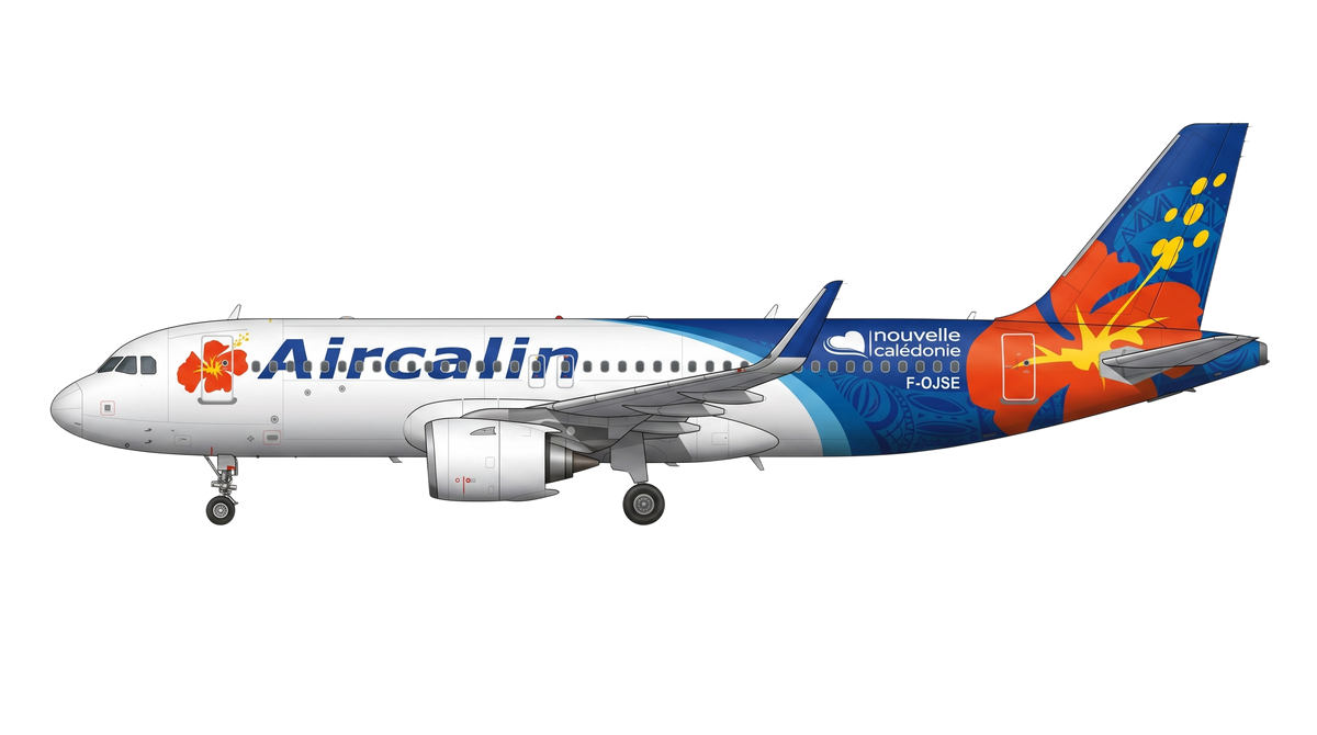Air Calédonie livery