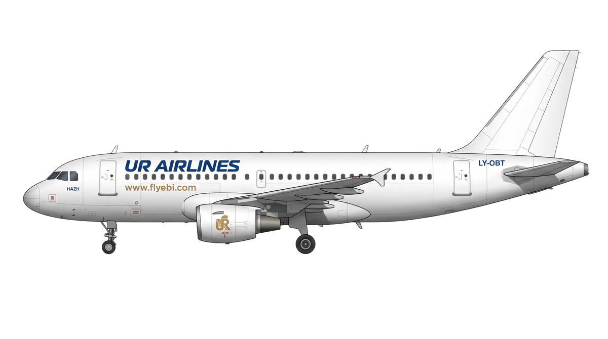 UR Airlines livery