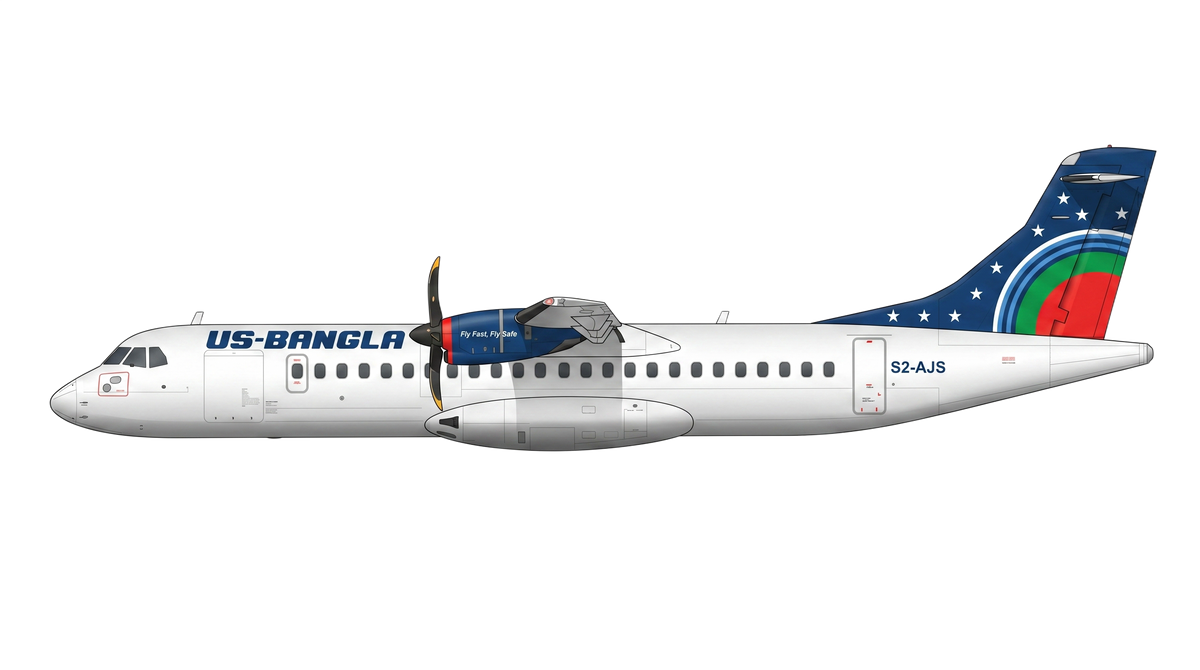 US-Bangla Airlines livery