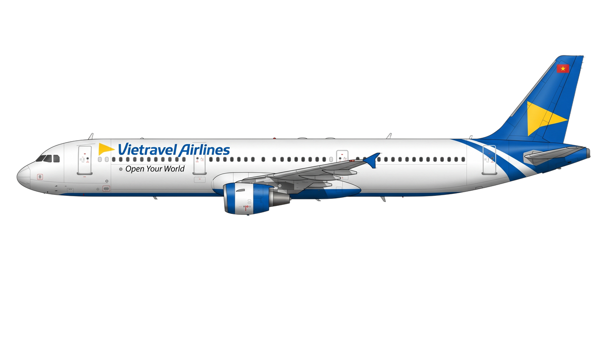 Vietravel Airlines livery