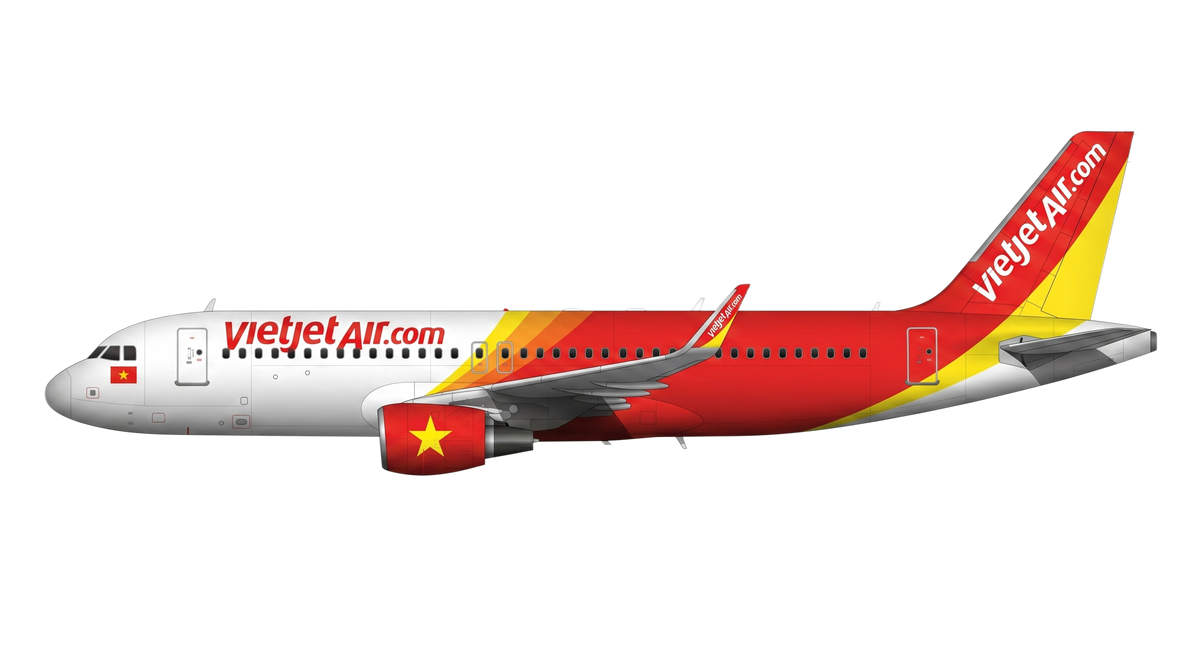 VietJet Air livery