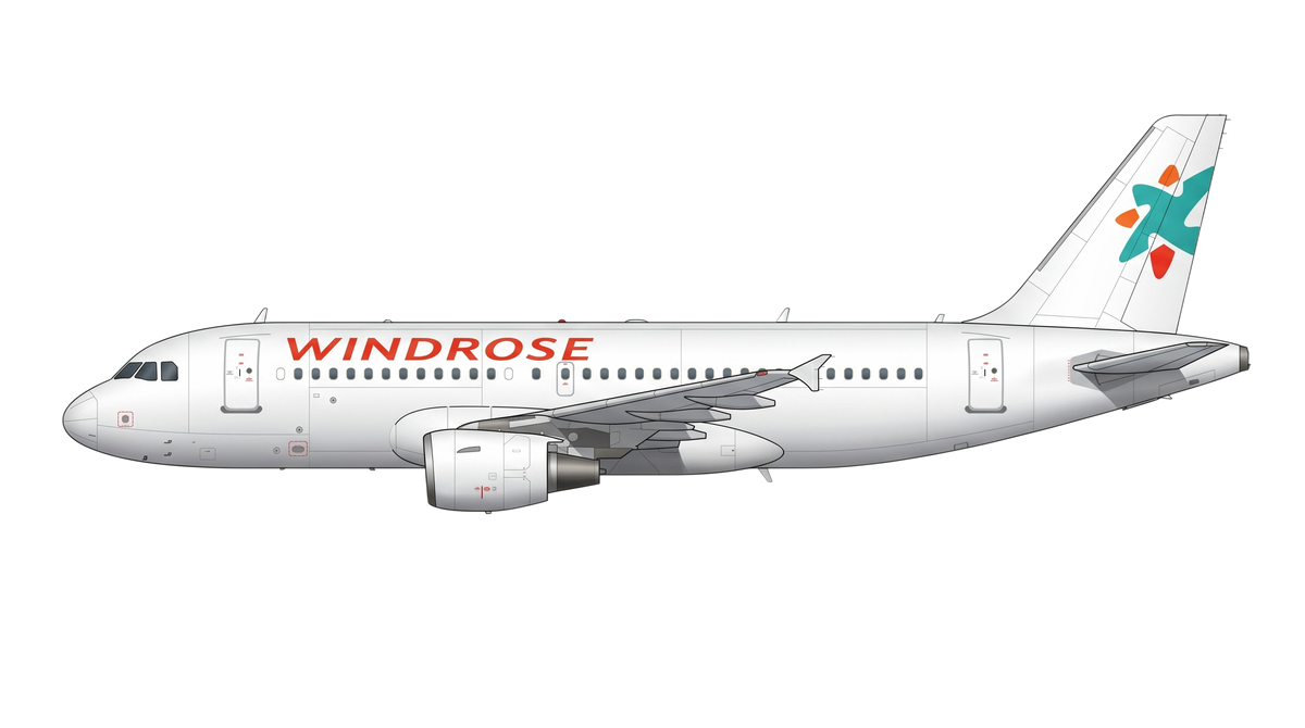 Windrose Airlines livery